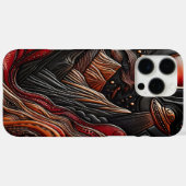 神秘的なエイリアン Case-Mate iPhoneケース (裏面 (横))