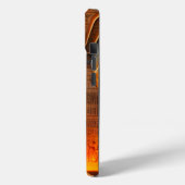 神秘的なエコー–4Dアニメエジプト Case-Mate iPhoneケース (裏面 / 左)