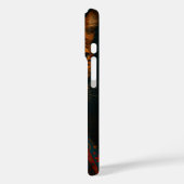 神秘的なエメラルドジャガーポートレートと装飾 Case-Mate iPhoneケース (裏面 / 左)