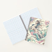 神秘的なエレガンス：パステルキリンウィスパーズ ノートブック (内部)
