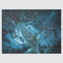 神秘的なエンジェル・デコパージュ 薄葉紙