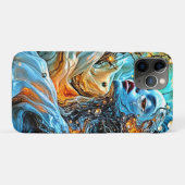 神秘的なエーテルのセレニティアート Case-Mate iPhoneケース (裏面(横))