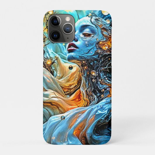 神秘的なエーテルのセレニティアート Case-Mate iPhoneケース (裏)