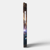 神秘的なオウルフの肖像と宇宙 Case-Mate iPhoneケース (裏面 / 左)