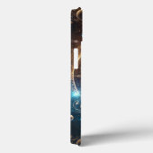 神秘的なオウルフの肖像と宇宙 Case-Mate iPhoneケース (裏面 / 右)