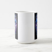神秘的なオオカミ コーヒーマグカップ (中央)