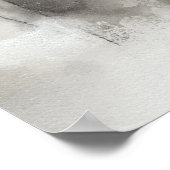 神秘的なオブジェクト – グレー ポスター (角)