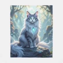 **神秘的なオーラを持つ威厳ある幻想の猫 - ハイファンタジーF**