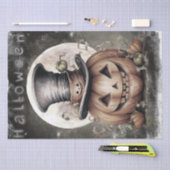 神秘的なカボチャ 薄葉紙 (クラフト)