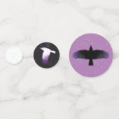 神秘的なカラス コンフェッティ (裏面)