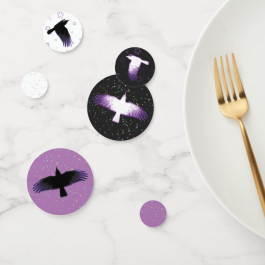 神秘的なカラス コンフェッティ (グループ)