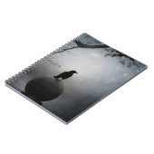 神秘的なカラス ノートブック (左側)