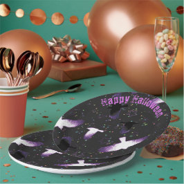 神秘的なカラス ペーパープレート