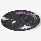 神秘的なカラス ペーパープレート (アングル)