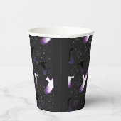 神秘的なカラス 紙コップ (右)