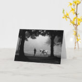 神秘的なカード カード (黄色い花)