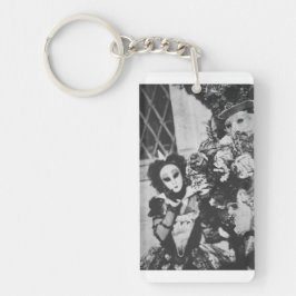 神秘的なカーニバルマスク，イタリア キーホルダー