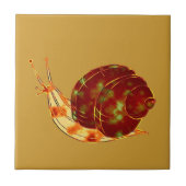 神秘的なガーデンジャーニー：カタツムリ タイル (正面)