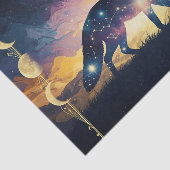 神秘的なキツネティッシュペーパー 薄葉紙 (詳細)