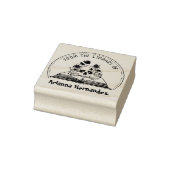 神秘的なキノコスカル ラバースタンプ (スタンプ)