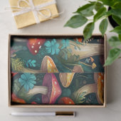 神秘的なキノコ林 薄葉紙 (ギフト)