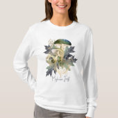 神秘的なキノコ林 Tシャツ (正面)