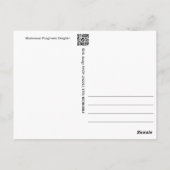 神秘的なキノコ鮮やか：真菌ファンタジア ポストカード (裏面)