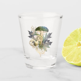 神秘的なキノコ ショットグラス