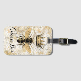 神秘的なクイーンビー ラゲッジタグ