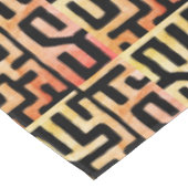 神秘的なクバ布ツール染色ジオメトリック テーブルクロス (アングル)