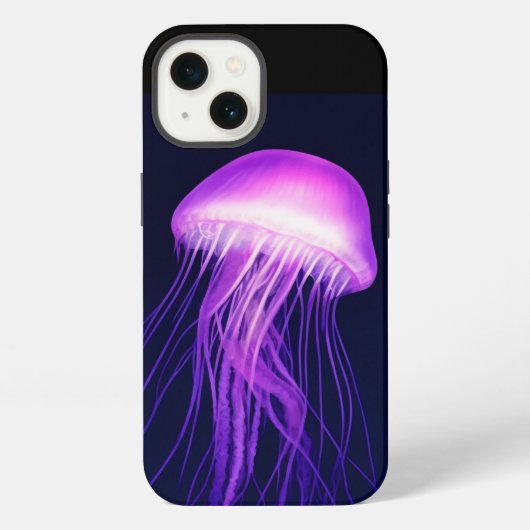 神秘的なクラゲ iPhoneケース (裏面)