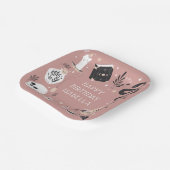 神秘的なクリスタル占い師の誕生日パーティー ペーパープレート (傾斜あり)