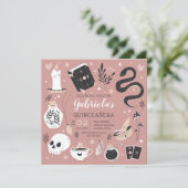 神秘的なクリスタル占い師キンセアニェラ 招待状 (スタンド正面)