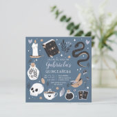 神秘的なクリスタル占い師キンセアニェラ 招待状 (スタンド正面)