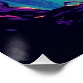 神秘的なグロー光沢 ポスター (コーナー)