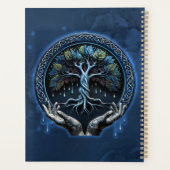 神秘的なケルトの生命の木 プランナー手帳 (裏面)