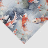 神秘的なコイ魚の池のデカップージ 薄葉紙 (詳細)