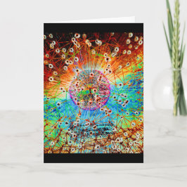 神秘的なコスモスカード カード