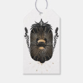 神秘的なコズミックカニ ギフトタグ (正面)