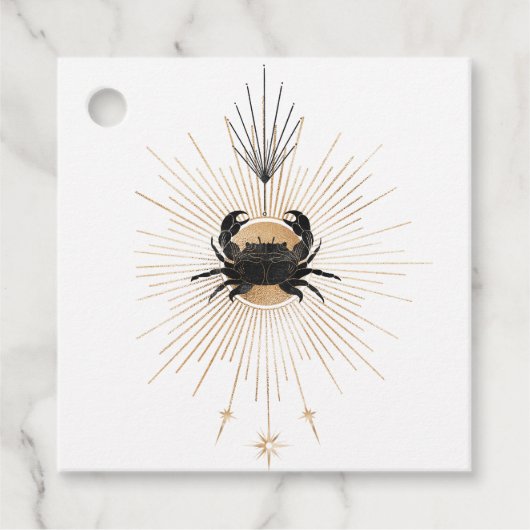 神秘的なコズミックカニ フェイバータグ (正面)