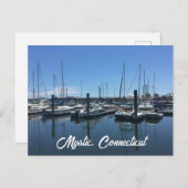 神秘的なコネチカットはがき ポストカード (正面/裏面)