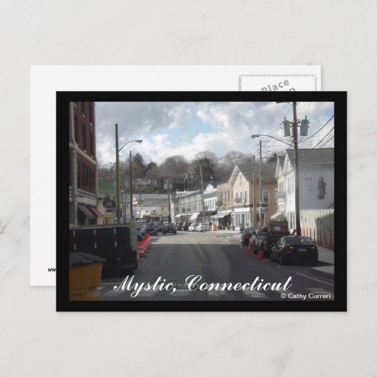 神秘的なコネチカットはがき ポストカード (正面/裏面)