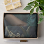 神秘的なゴシック様式のドラゴンの妖精 薄葉紙 (ギフト)