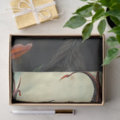 神秘的なゴシック様式のドラゴンの妖精 薄葉紙 (ギフト)