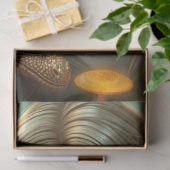 神秘的なゴシック様式のドラゴンの妖精 薄葉紙 (ギフト)