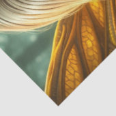 神秘的なゴシック様式のドラゴンの妖精 薄葉紙 (詳細)