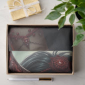 神秘的なゴシック様式のドラゴンの妖精 薄葉紙 (ギフト)