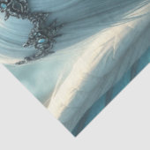 神秘的なゴシック様式のドラゴンの妖精 薄葉紙 (詳細)