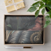 神秘的なゴシック様式のドラゴンの妖精 薄葉紙 (ギフト)