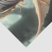 神秘的なゴシック様式のドラゴンの妖精 薄葉紙 (詳細)